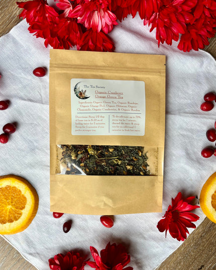 Organic Orange Cranberry Green Tea