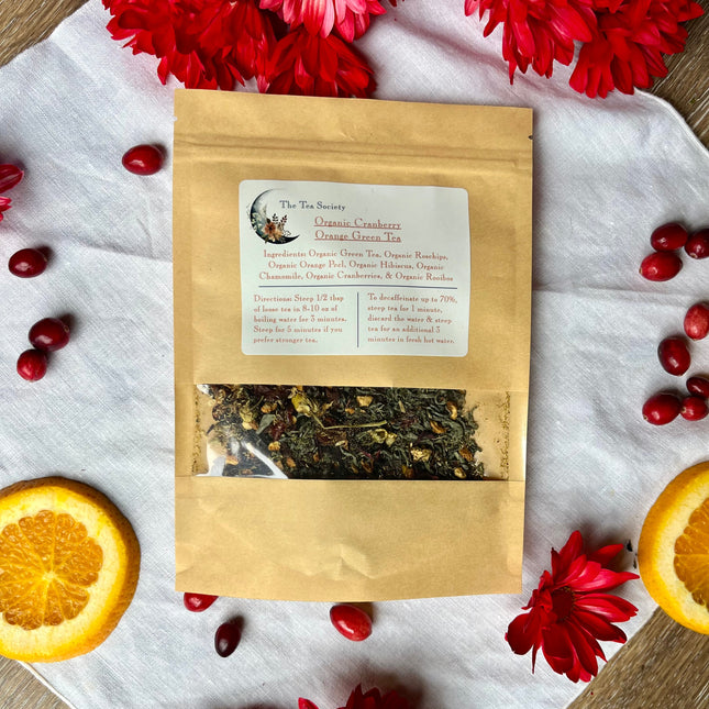 Organic Orange Cranberry Green Tea