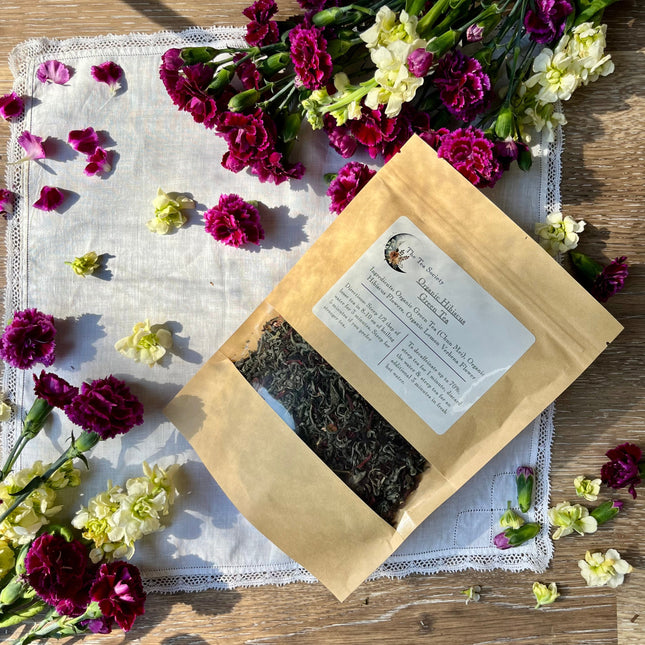 Organic Hibiscus Green Tea