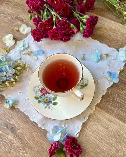 Organic Lemon Verbena Hibiscus Herbal Tea