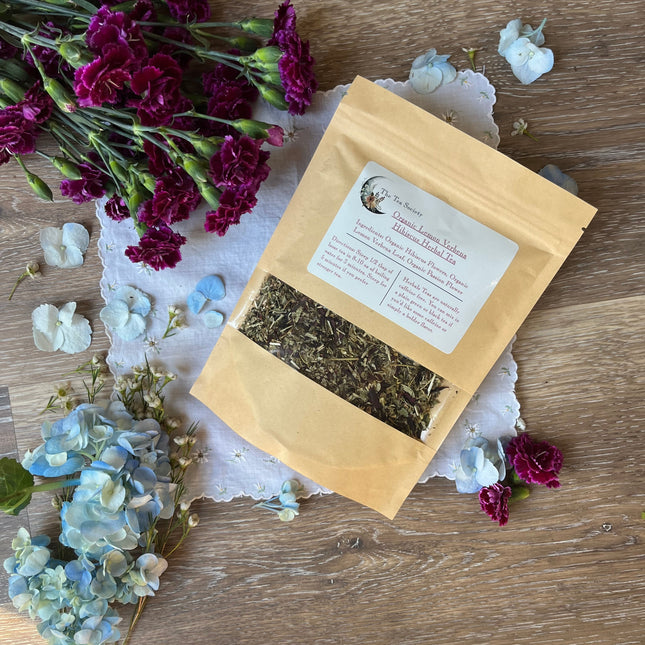 Organic Lemon Verbena Hibiscus Herbal Tea