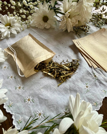 Eco Friendly Unbleached Paper Tea Bags