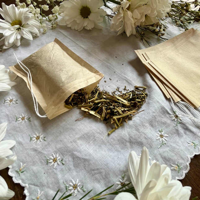 Eco Friendly Unbleached Paper Tea Bags